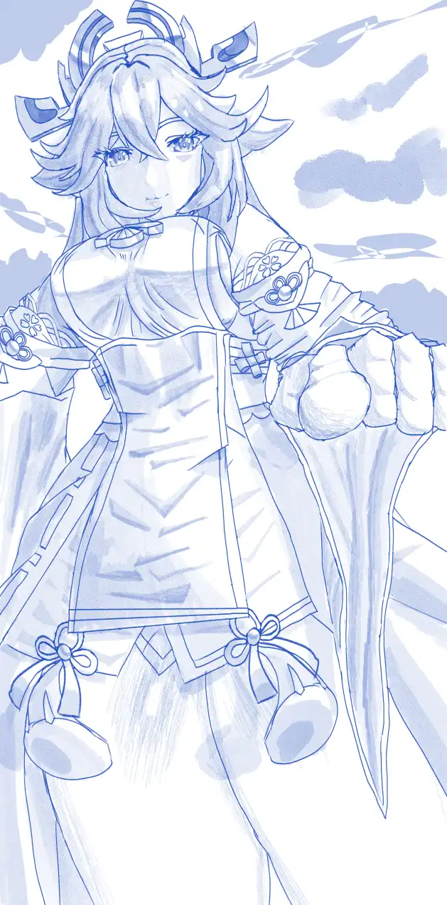 Yae Miko Artwork